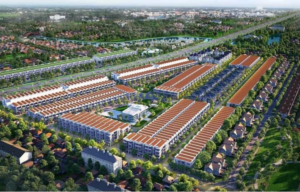 Phối cảnh dự án Golden Future City Bàu Bàng Bình Dương
