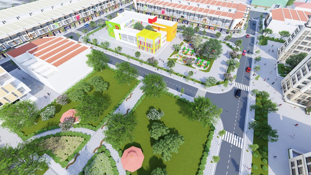 Hệ thống tiện ích nội khu tại dự án khu nhà ở Đại Nam Bình Dương