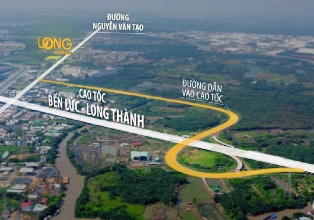 Vị trí dự án đất nền Long Savanna Nhà Bè