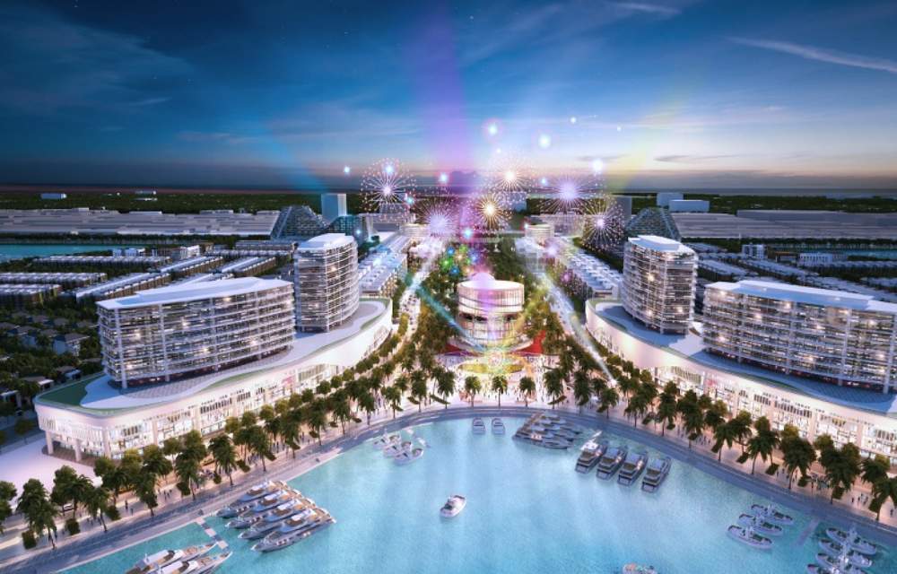 Điểm nhấn dự án lấn biển Phú Cường Hoàng Gia