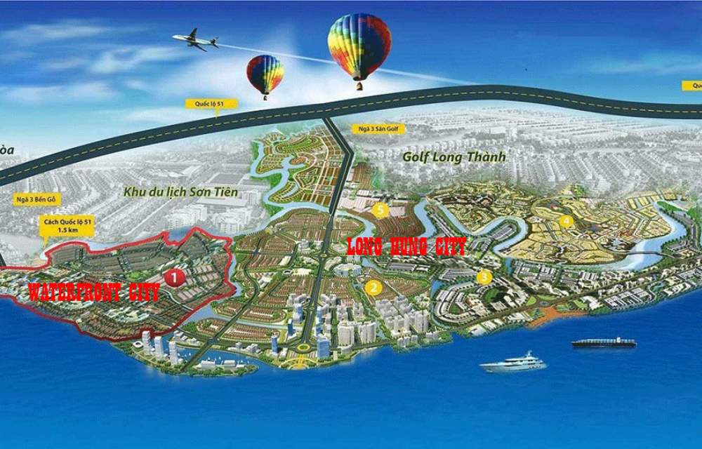 Tiện ích nội khu Đồng Nai Waterfront City