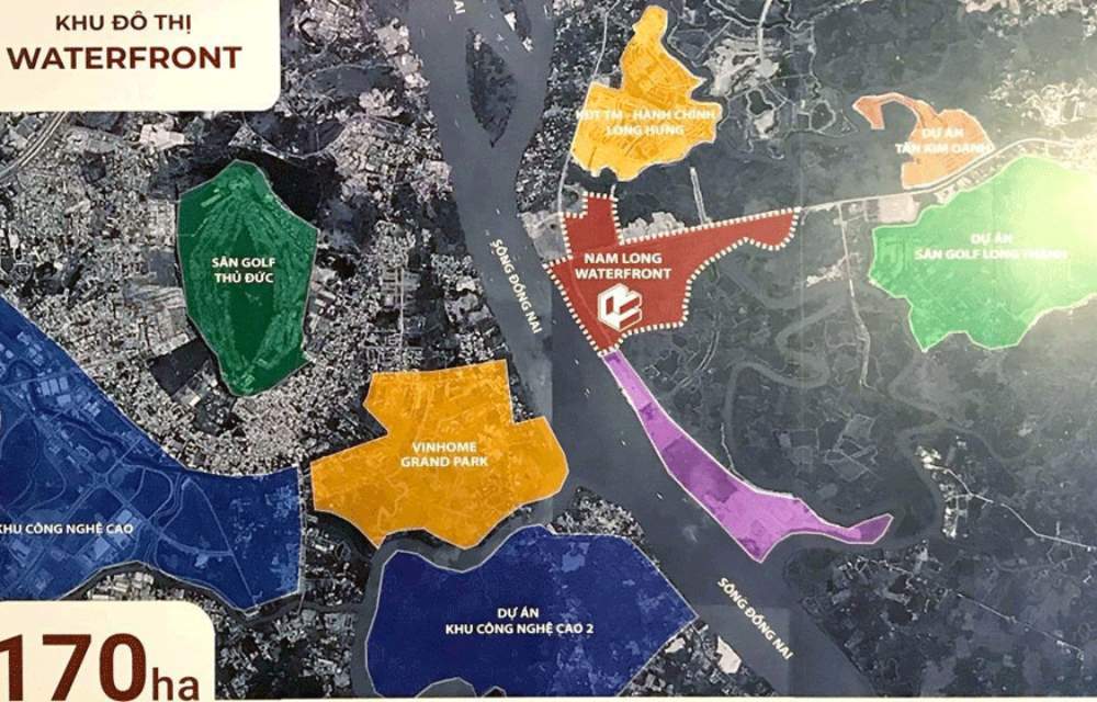 Toàn cảnh Đồng Nai Waterfront City