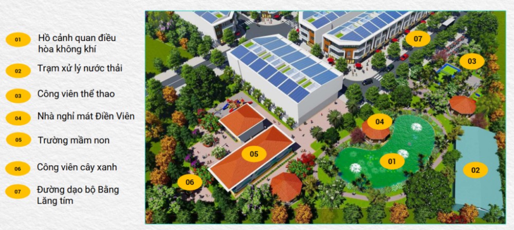 Tiện ích dự án khu nhà ở liền kề An Phát Luxury