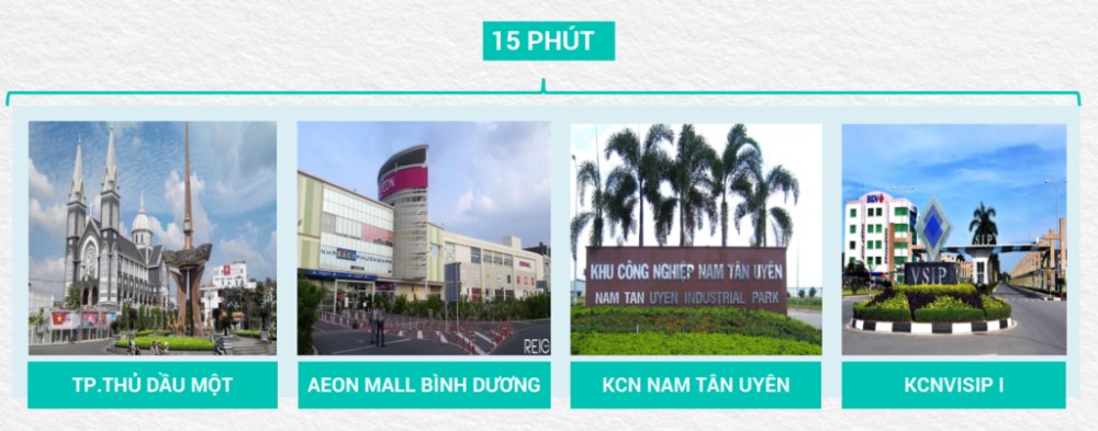 Tiện ích 15 phút dự án khu nhà ở liền kề An Phát Luxury