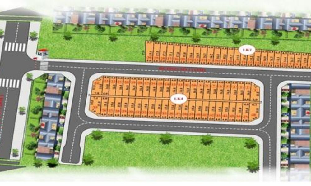 Mặt bằng dự án khu nhà phố liền kề An Phát Luxury