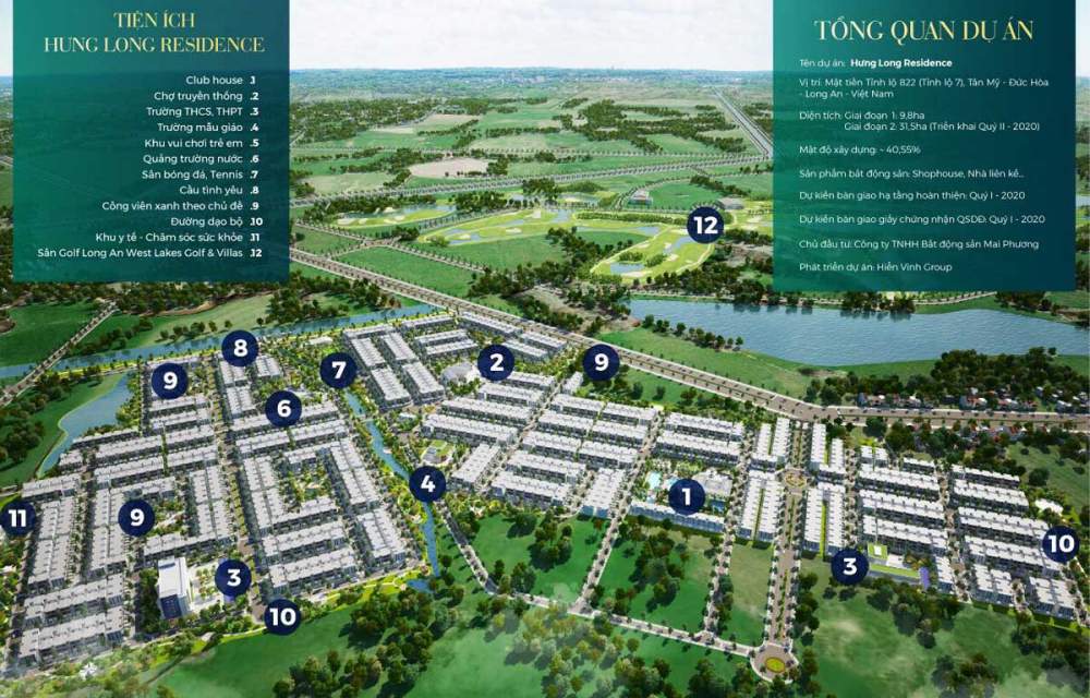 Tổng quan dự án Hưng Long Residence