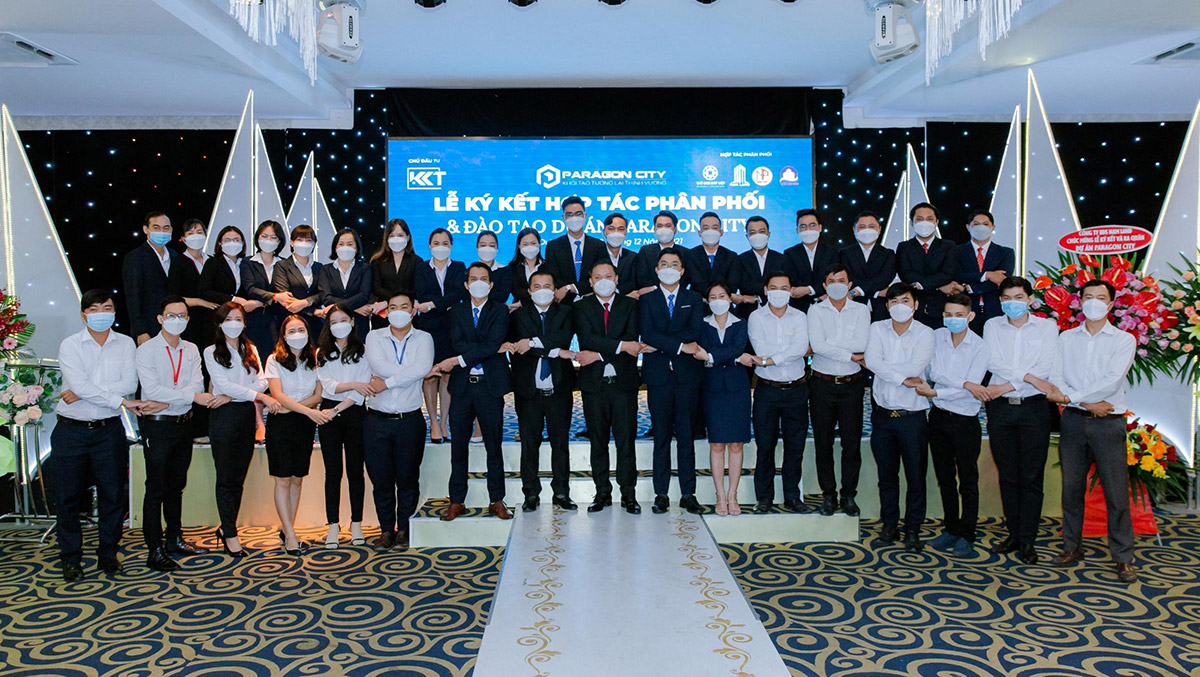 Lễ ký kết hợp tác phân phối dự án Paragon City tại TX Tân Uyên