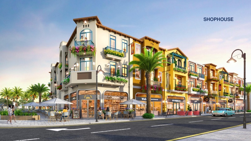 Thiết kế mẫu nhà Shophouse