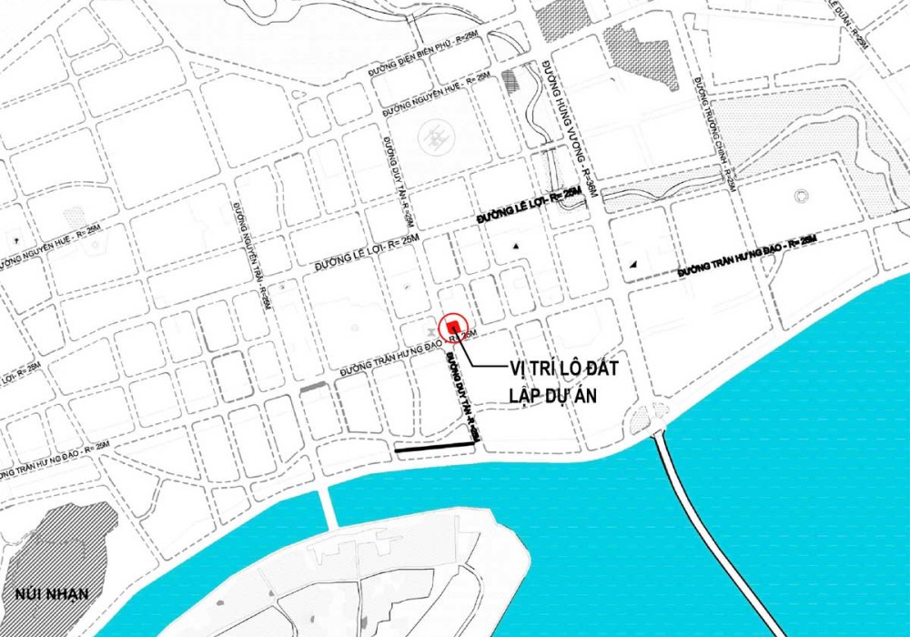  Vị trí dự án căn hộ chung cư The Light Phú Yên