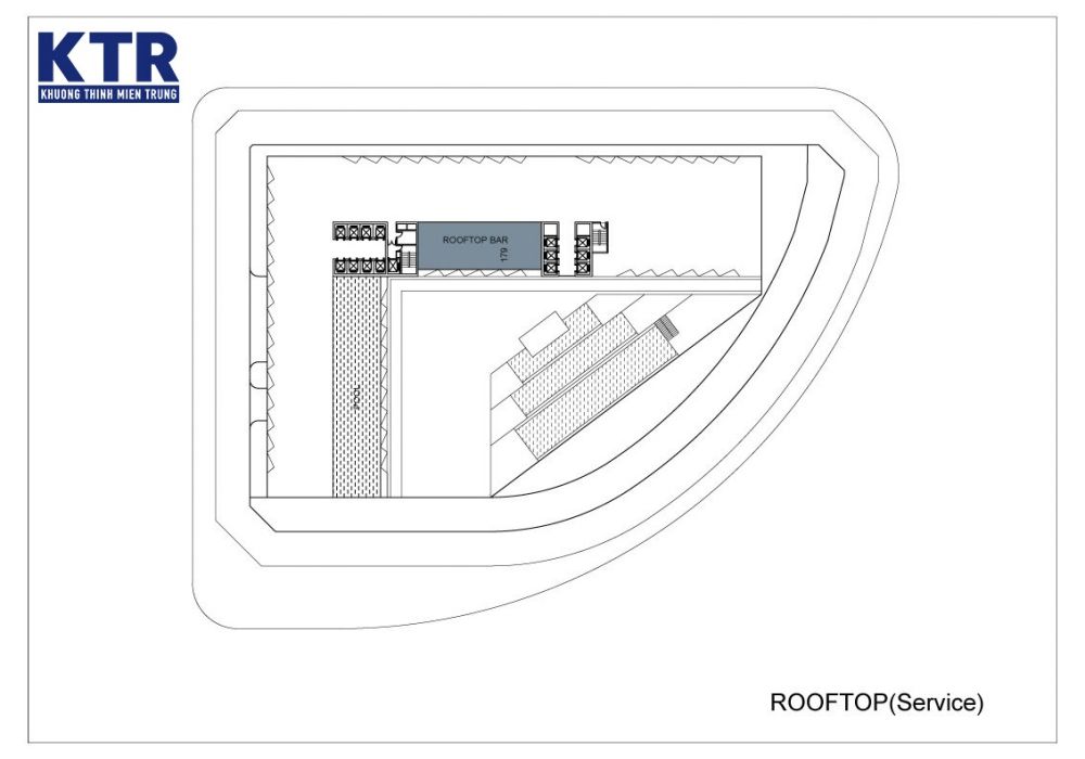 Mặt bằng tầng 3 dự án Apec Mandala Wyndham Huế