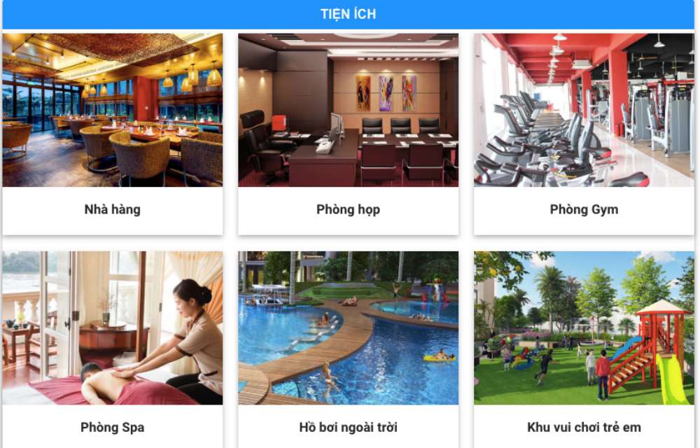 Tiện ích dự án Lạc Việt Resort & Spa Bình Thuận 