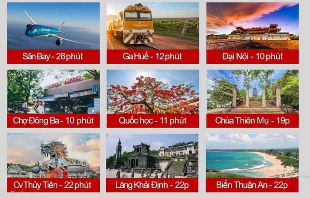 Tiện ích của Apec Mandala Wyndham Huế 