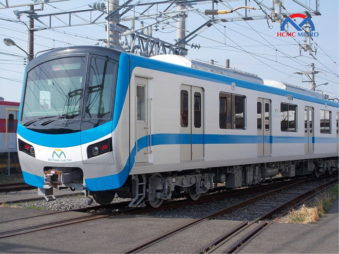 Hình ảnh tàu Metro Bến Thành – Suối Tiên sắp được đưa vào hoạt động Quý 2/2020