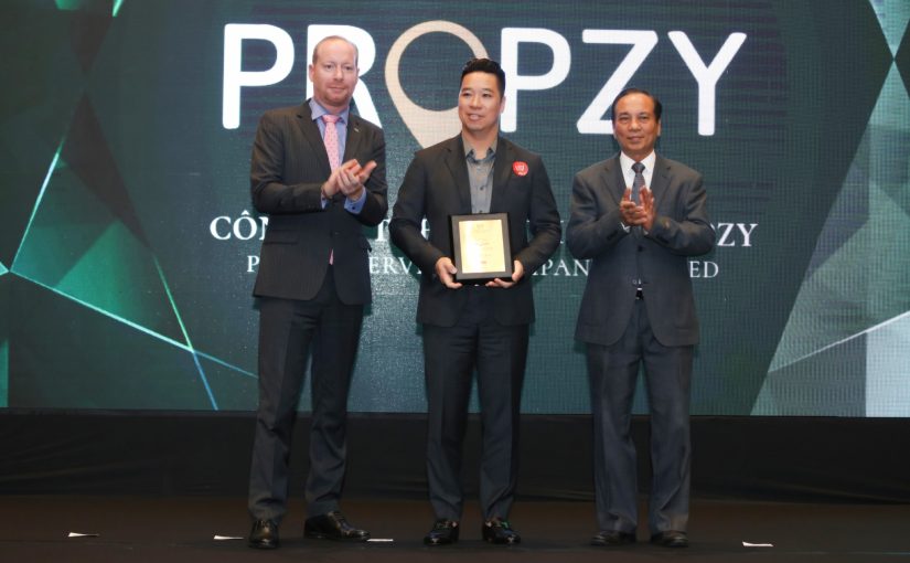 Propzy lần đầu tiên được vinh danh công nghệ bất động sản tiêu biểu Việt Nam 2020