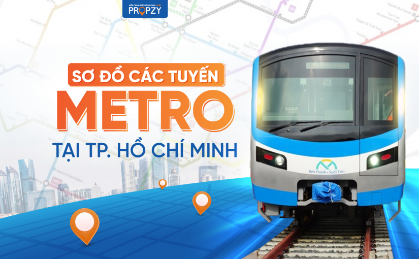 Sơ đồ các tuyến Metro TP.HCM mới nhất 2021