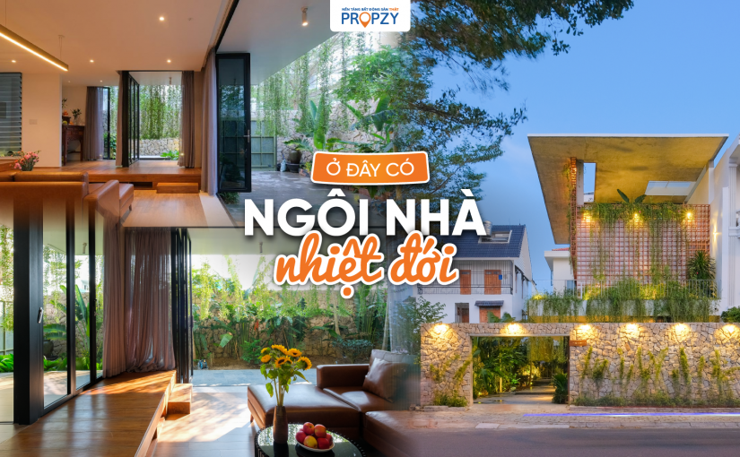 Ở đây có ngôi nhà nhiệt đới nhìn chẳng khác gì biệt thự hiện đại. Nắng biển miền Trung đừng hòng làm khó!