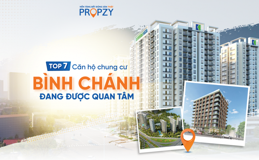 Thông tin chi tiết 7 căn hộ chung cư Huyện Bình Chánh đang được quan tâm nhất