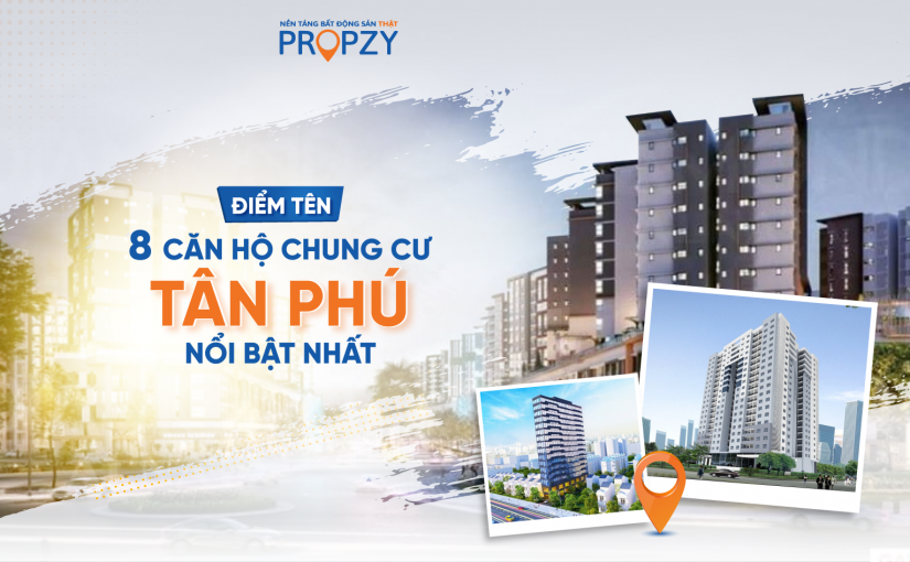 Điểm tên 7 căn hộ chung cư quận Tân Phú nổi bật nhất hiện nay
