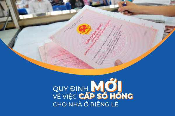 TP.HCM: Quy định mới về việc cấp sổ hồng cho nhà ở riêng lẻ