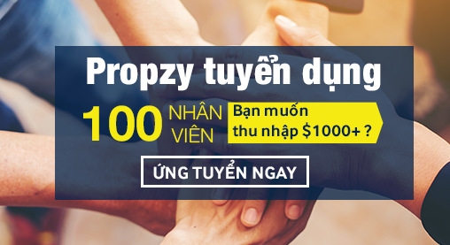 PROPZY TUYỂN DỤNG 2017
