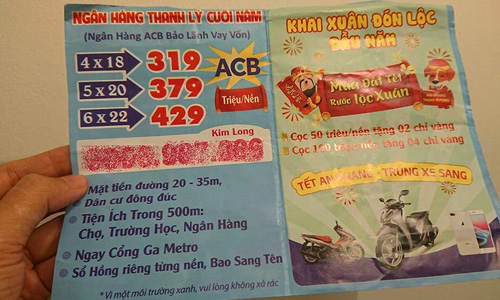 Đất nền thanh lý 'siêu rẻ' rao bán khắp Sài Gòn dịp cuối năm