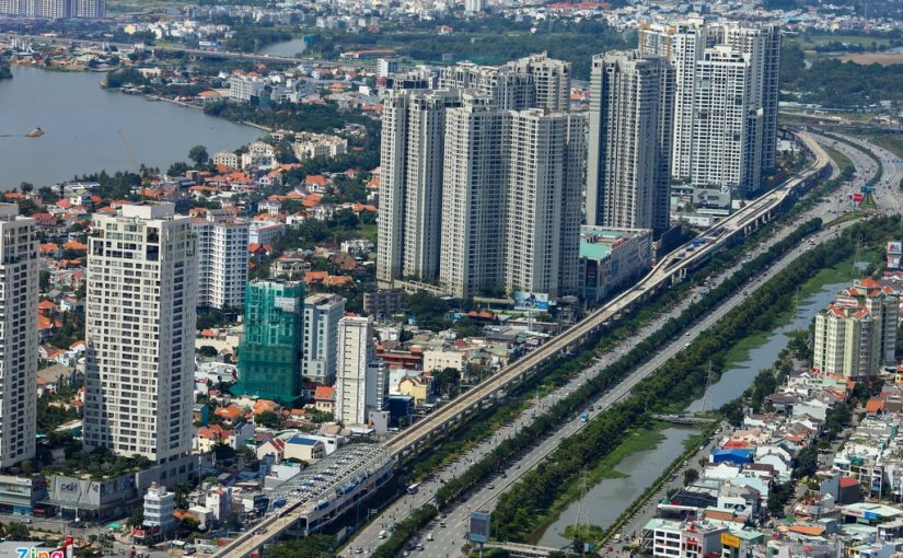 Căn hộ ăn theo tuyến metro số 1 giá tăng vọt