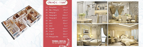 thiet ke can ho 116 m2 terra royal
