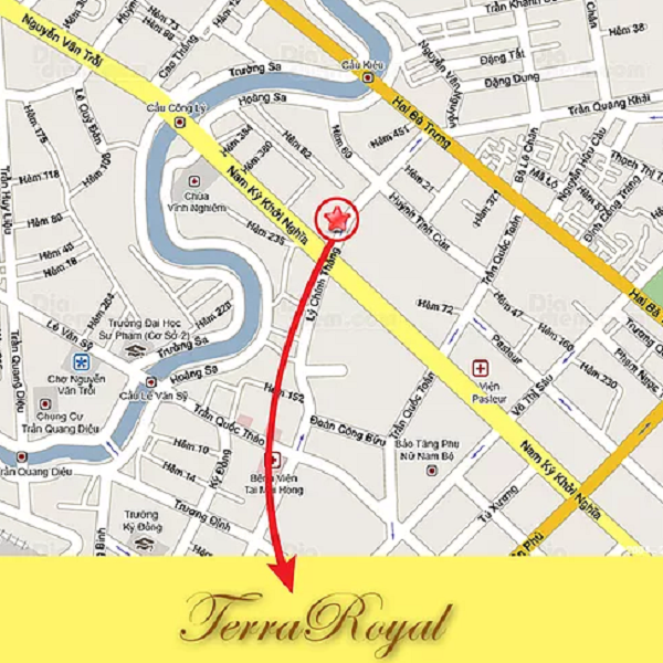 vi tri cua du an terra royal