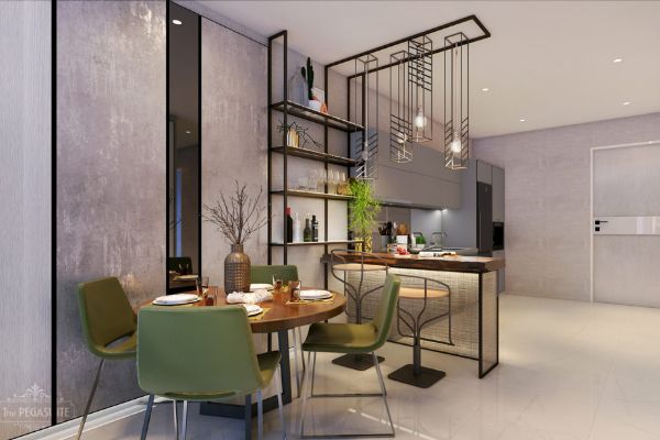 chi-tiet-can-ho-the-pegasuite can ho the pegasuite mang phong cach thiet ke chau au