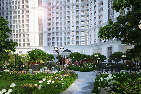 chon chung cu truoc duong lon