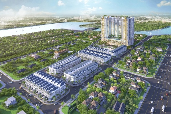 Căn hộ Green Star Sky Garden quận 7 được xây dựng với nhiều mảng xanh