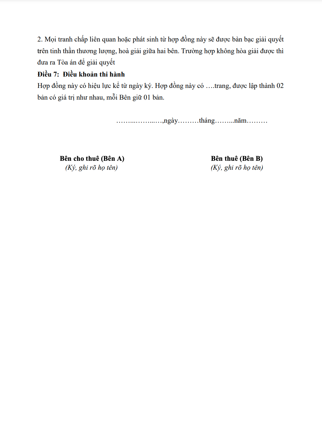 hop dong thue nha tro