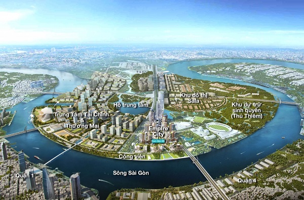 Có gì hot ở khu đô thị Thủ Thiêm Quận 2?