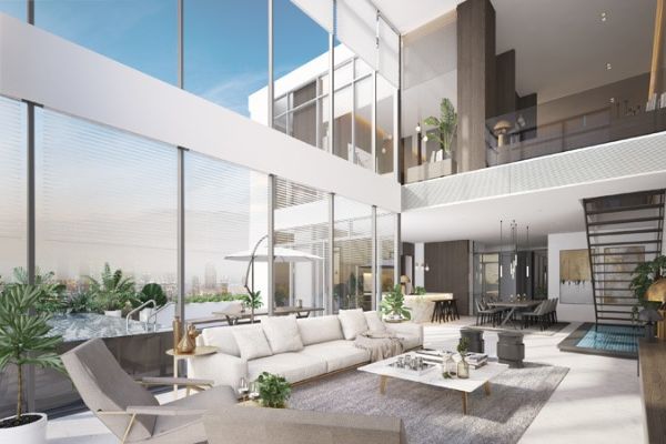 can ho penthouse co khong gian lon va thoai mai