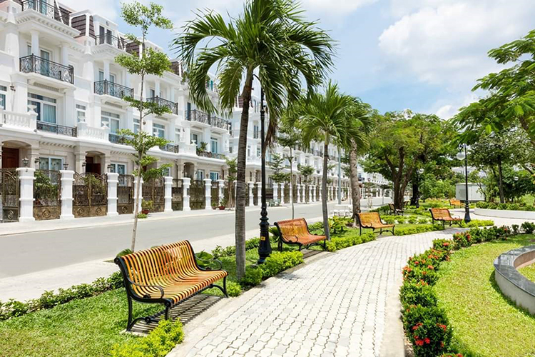 cong-vien-center-hills Khu dân cư Cityland Garden Hills