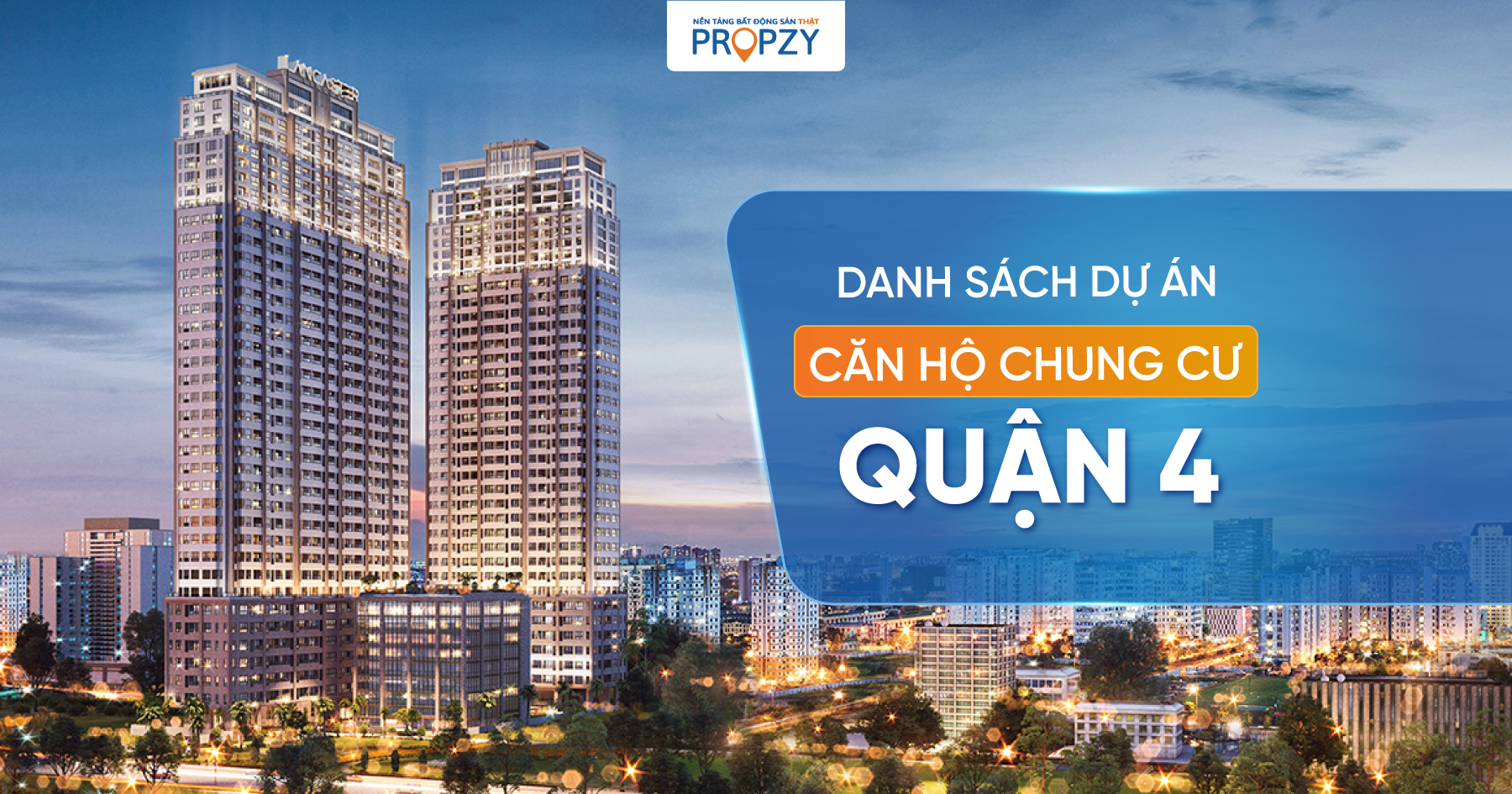 danh sach du an can ho chung cu tai quan 4