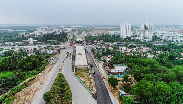 dji0016-15173208645821852471566 Cận cảnh dự án hầm chui lớn nhất TP.HCM - Hình 2