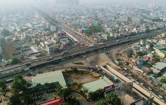 Toàn cảnh hầm chui nút giao 3 tầng lớn nhất Tp.HCM hơn 500 tỷ vừa thông xe
