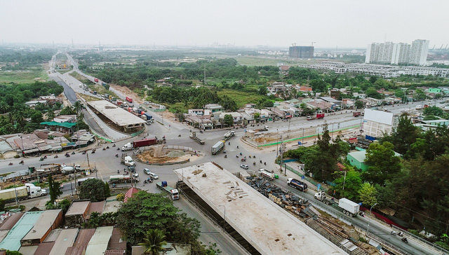 dji0041-1-15173210484341100732998 Cận cảnh dự án hầm chui lớn nhất TP.HCM - Hình 7