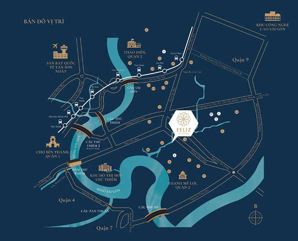 vi tri cua du an feliz en vista capital