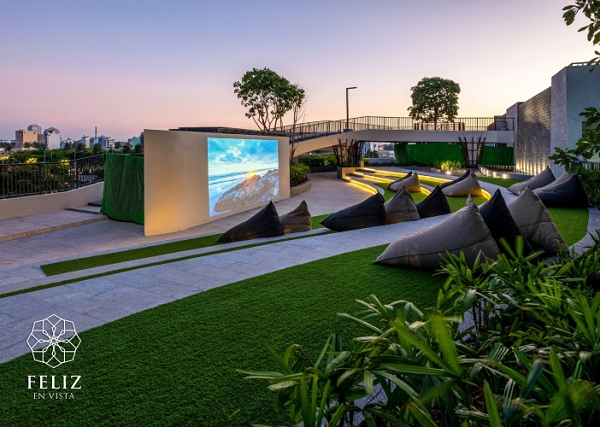 rap chieu phim ngoai troi cua chung cu feliz en vista