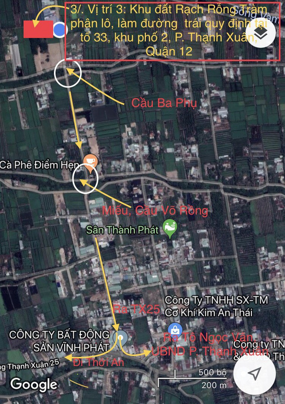 dự án ma quận 12