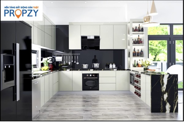 Sử dụng vật dụng hiện đại trong nấu ăn để làm mới không gian căn bếp