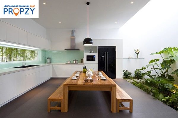 Kiến trúc không gian mở khi hài hòa giữa nội thất và thiên nhiên