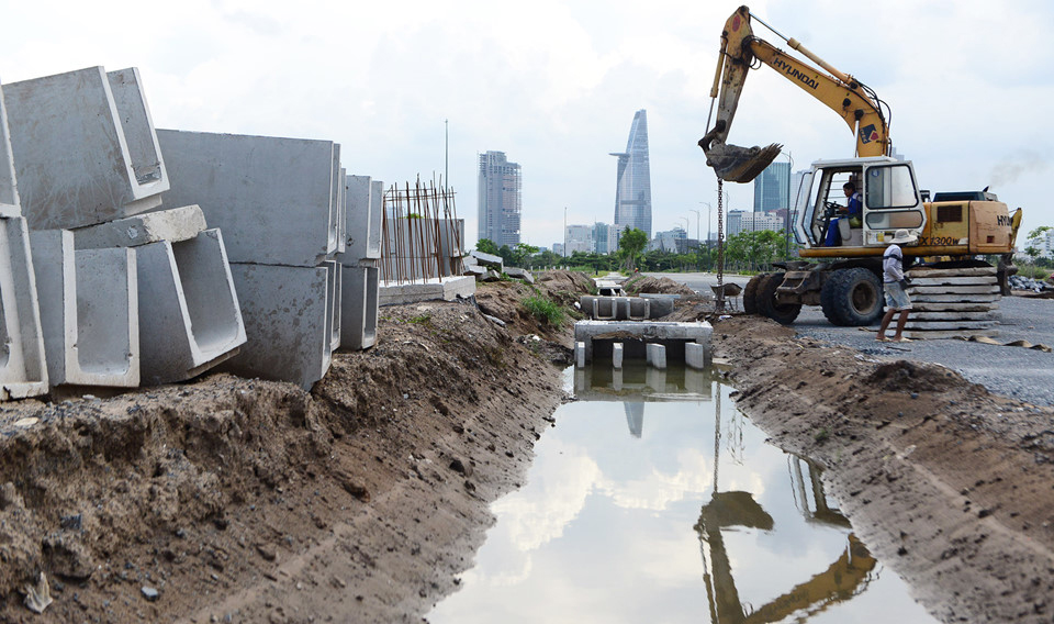 4 con đường 1.000 tỷ/km ở Thủ Thiêm đang làm đến đâu - Hình 15