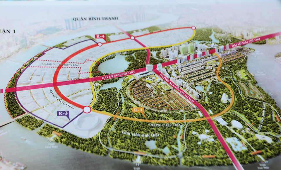 4 con đường 1.000 tỷ/km ở Thủ Thiêm đang làm đến đâu - Hình 1