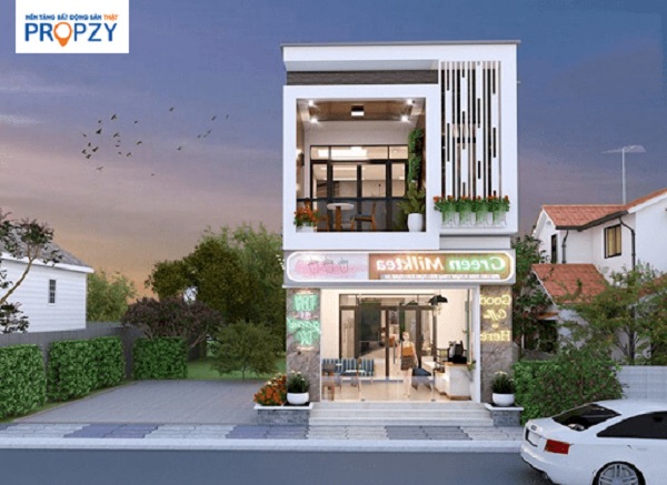 Nhà phố có vị trí đắc địa, mặt tiền thuận tiện kinh doanh