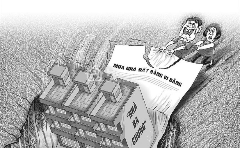 Giao dịch nhà đất sử dụng vi bằng có được sang tên không?