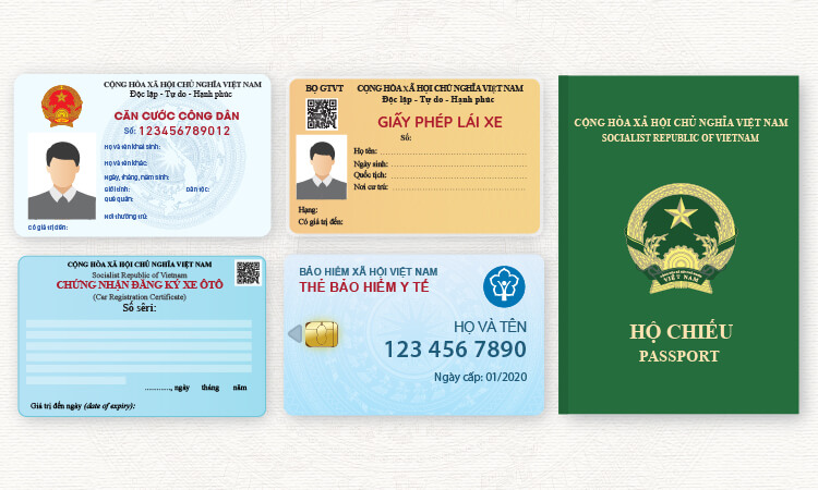 Giấy tờ pháp lý tùy thân. Nguồn: dichthuat.edu.vn
