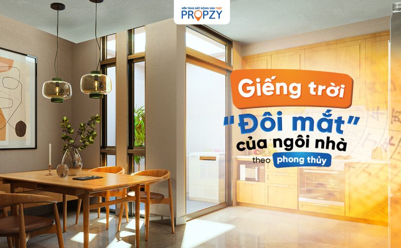 Giếng trời: “Đôi mắt” của ngôi nhà theo phong thủy